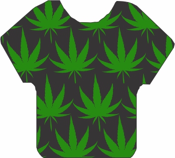 Cannabis Pattern 12"